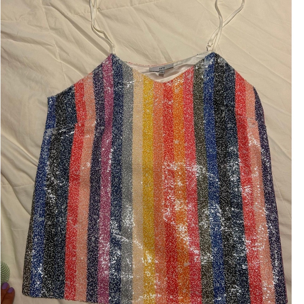 These Three Rainbow Sparkly Cami